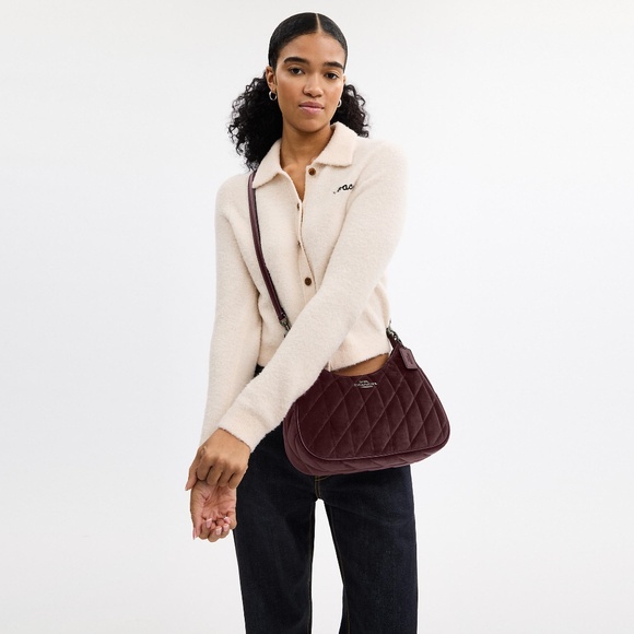 Teri Hobo Bag With Quilting - Picture 3 of 4